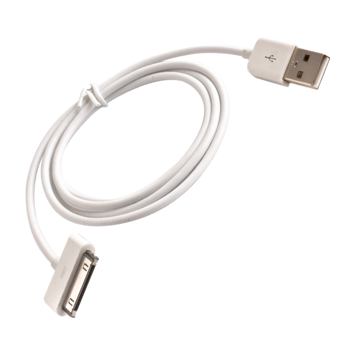 Kabel USB do iPhone 32-PIN biay woreczek 1m 1A