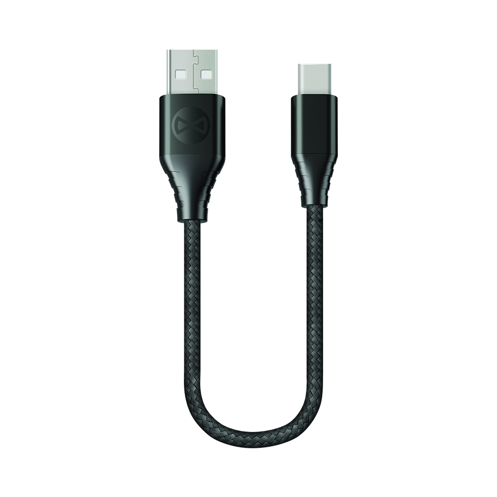 Kabel USB typ-C Classic 3A 20cm czarny Core