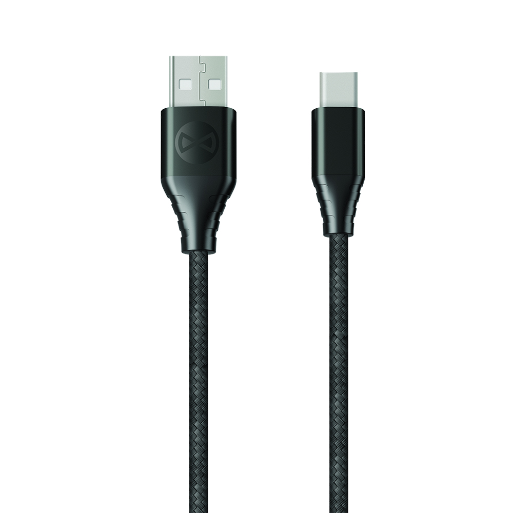 Kabel USB typ-C Classic 3A 3m czarny Core
