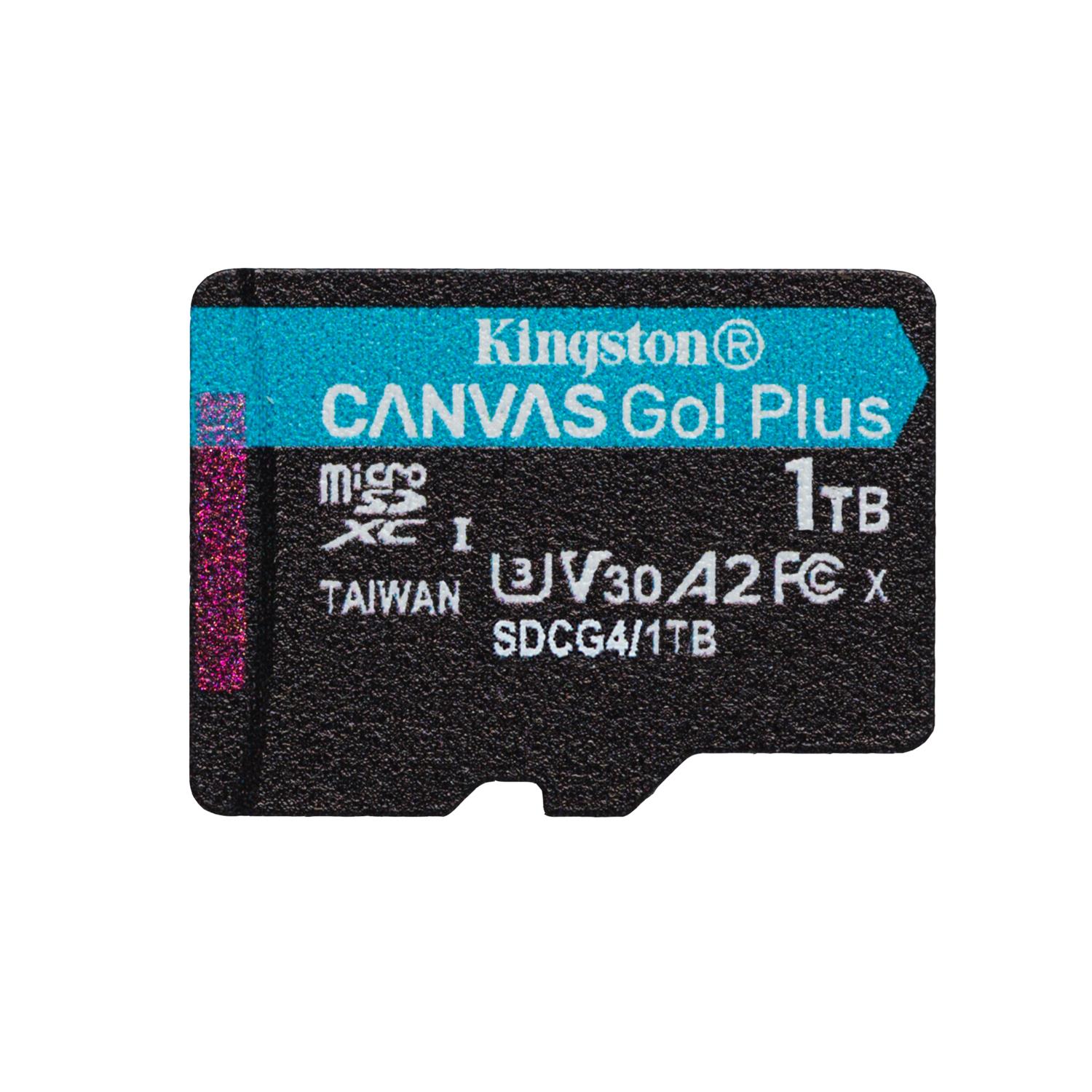 Kingston karta pami�ci 1TB microSDXC Canvas Go Plus Gen4 200MB/s A2 U3 V30