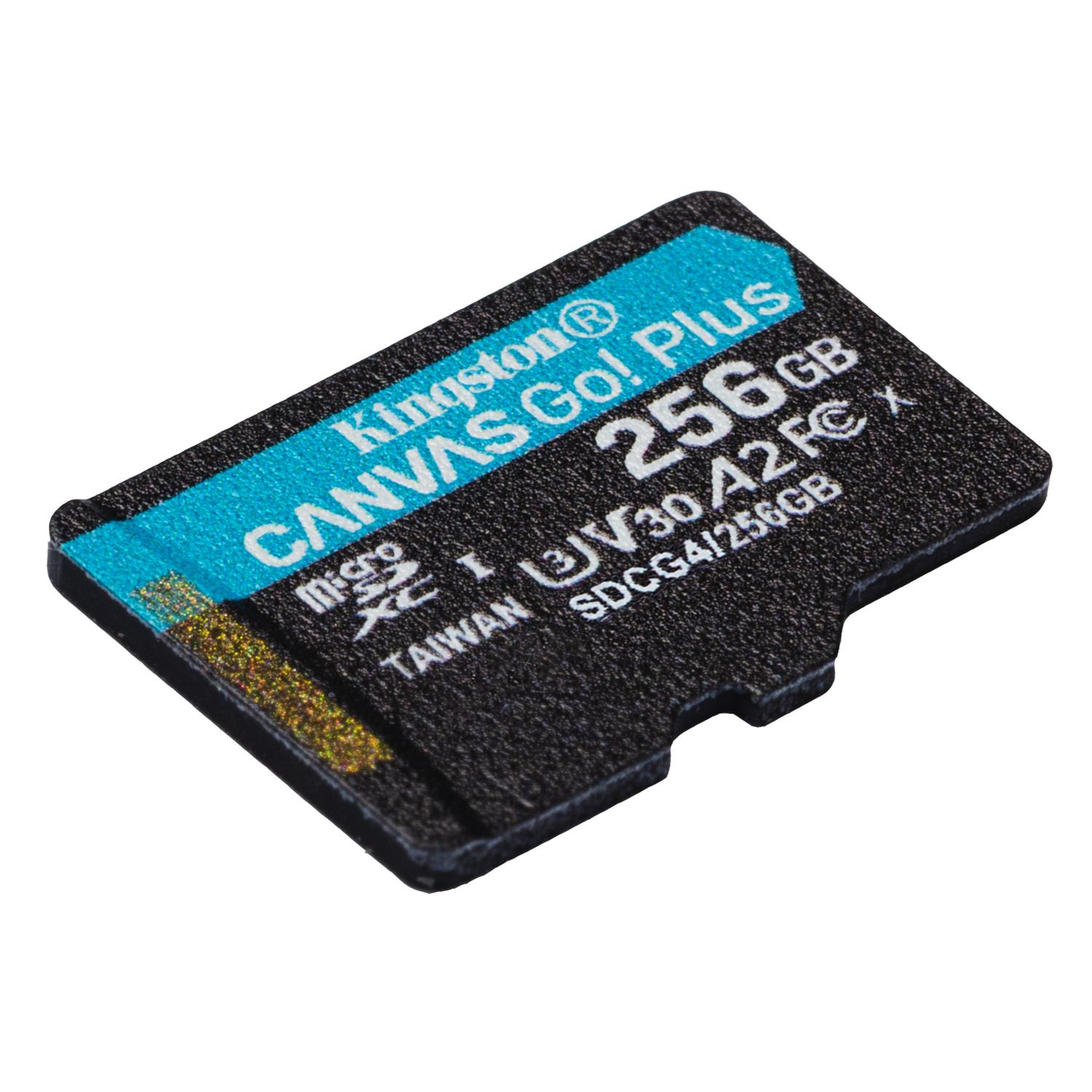 Kingston karta pami�ci 256GB microSDXC Canvas Go Plus Gen4 200MB/s A2 U3 V30 + adapter / 2
