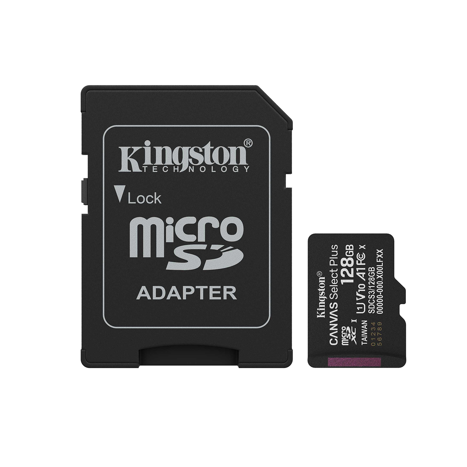 Kingston karta pami�ci microSD 128GB Canvas Select+