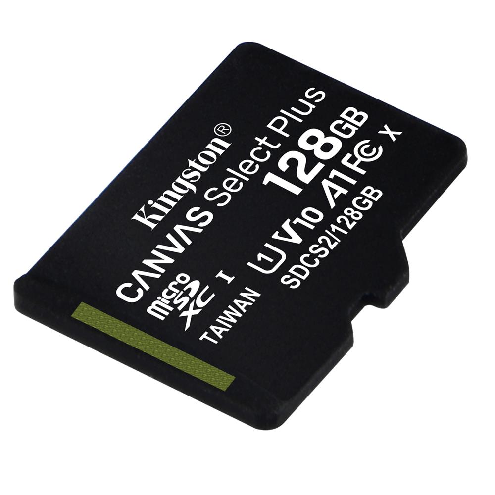Kingston karta pamici microSDHC Canvas Select Plus (128GB | class 10 | UHS-I | 100 MB/s) / 2