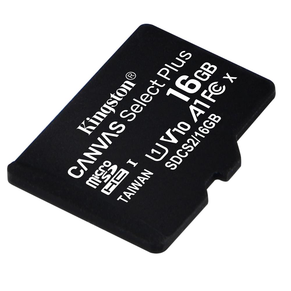 Kingston karta pamici microSDHC Canvas Select Plus (16GB | class 10 | UHS-I | 100 MB/s) / 2