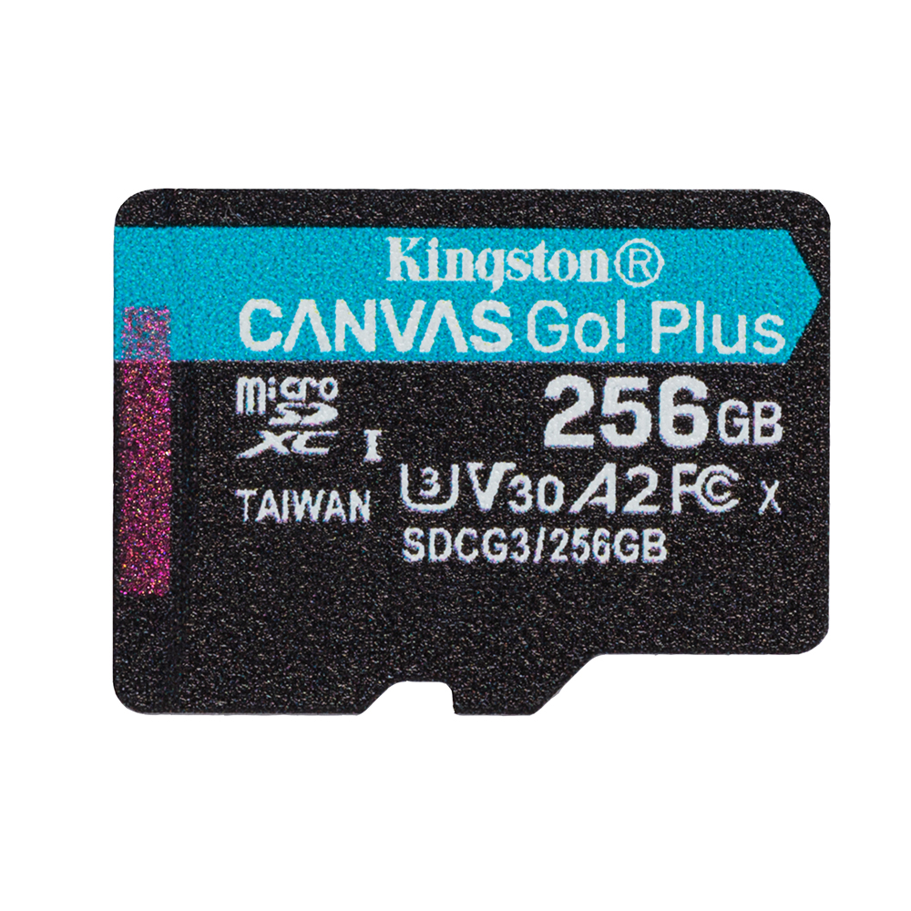 Kingston karta pamici SDXC Canvas Go! Plus (256GB | class 10 | UHS-I | 170 MB/s) + adapter