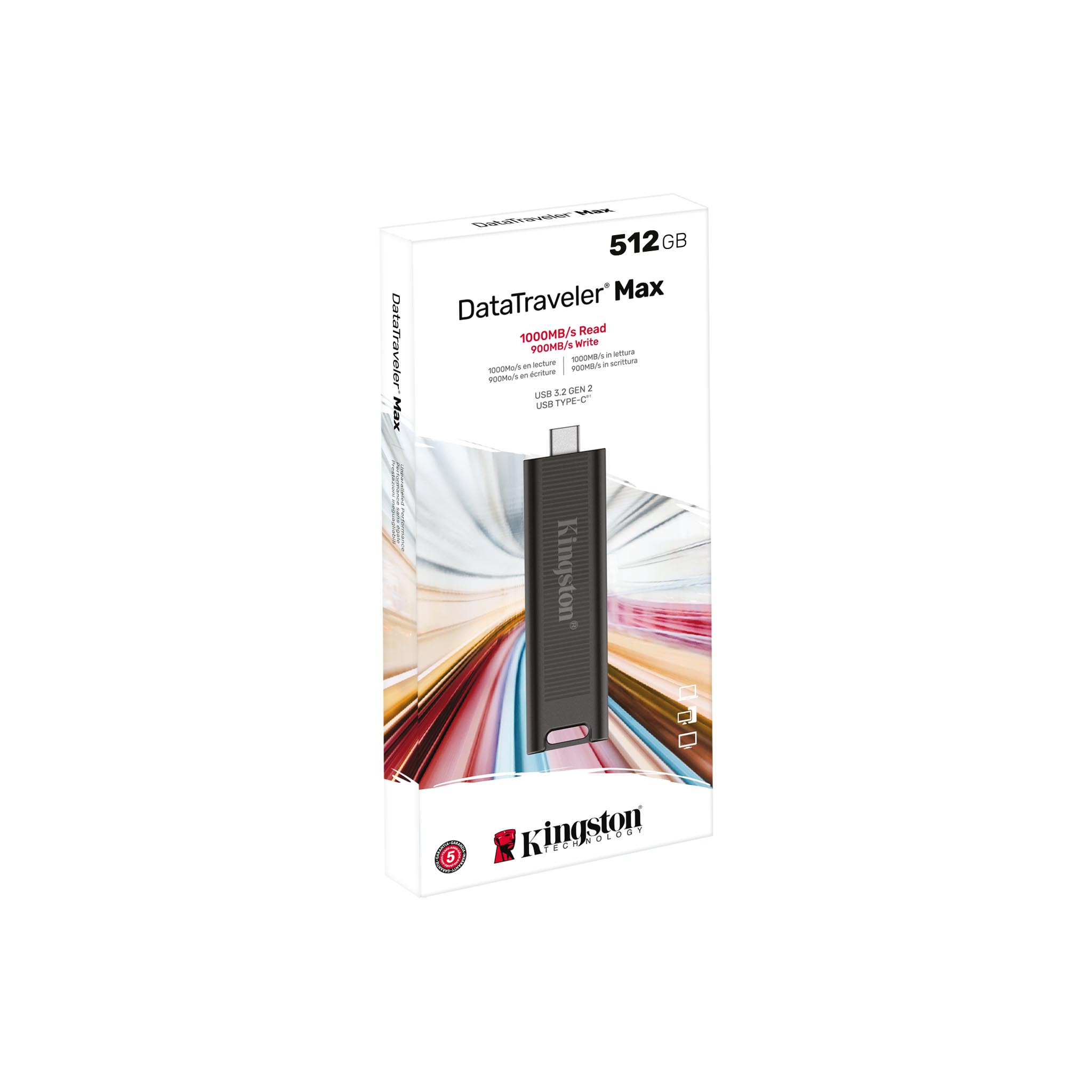 Kingston Pami�� flash Data Traveler MAX 512GB USB3.2 Gen / 3