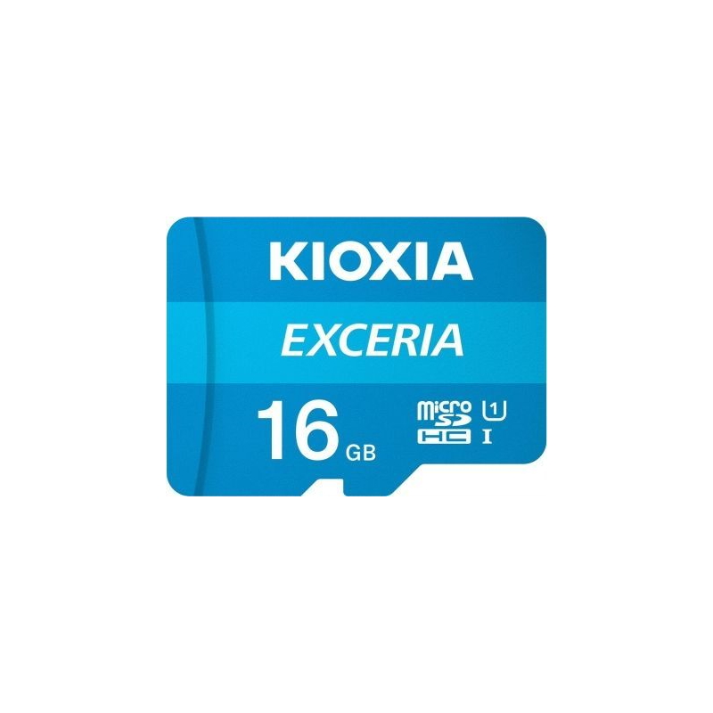 Kioxia 16GB microSD KIOXIA Exceria (M203) UHS I U1 with adapter