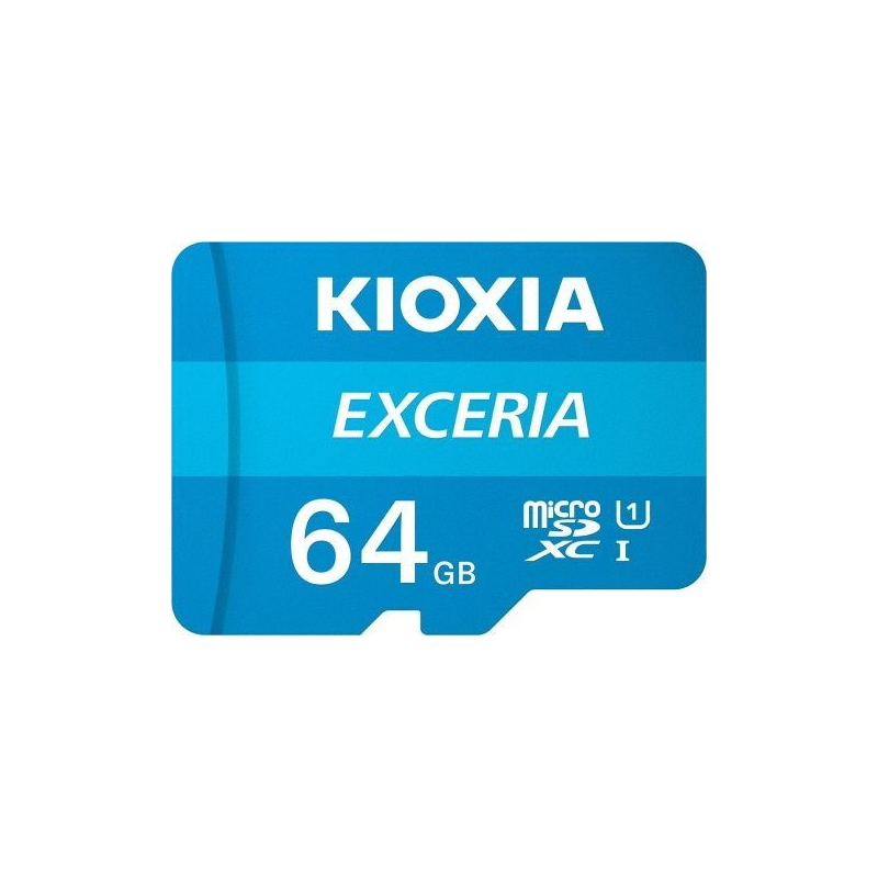 Kioxia 64GB microSD KIOXIA Exceria (M203) UHS I U1 with adapter