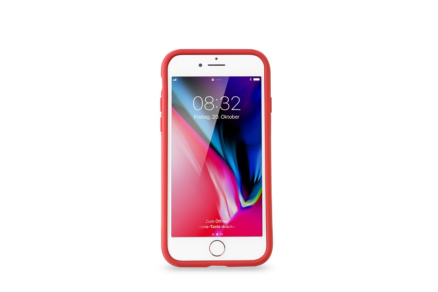KMP Sporty Case - Protective case czerwona  Apple iPhone 8 / 2