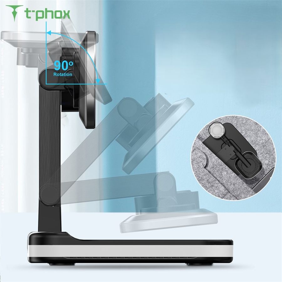 �adowarka INDUKCYJNA 5w1 MAGNETIC WIRELESS CHARGER BLACK / 4