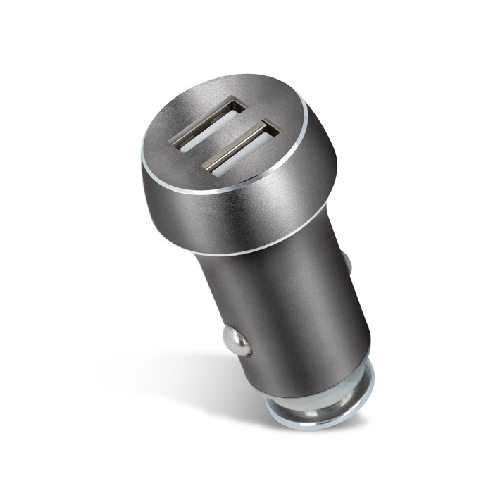 �adowarka samochodowa Forever PCC-04 2xUSB 3.1A srebrna