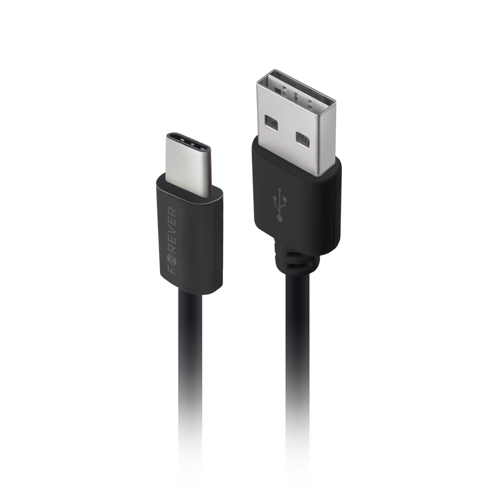 �adowarka samochodowa Forever USB 1A M02 + kabel typ-C / 6