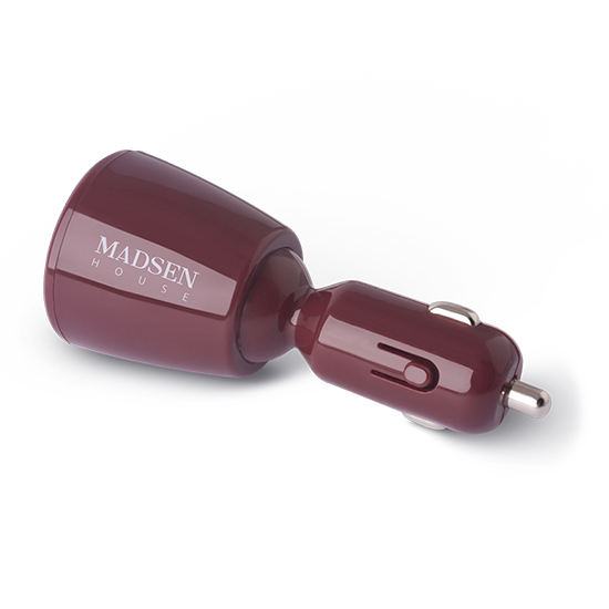 �adowarka samochodowa Madsen House do iPhone czerwona / 2