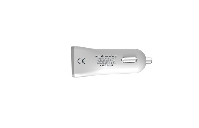 �adowarka samochodowa Maxximus Infinity 2.1A Type-C, 2xUSB / 3