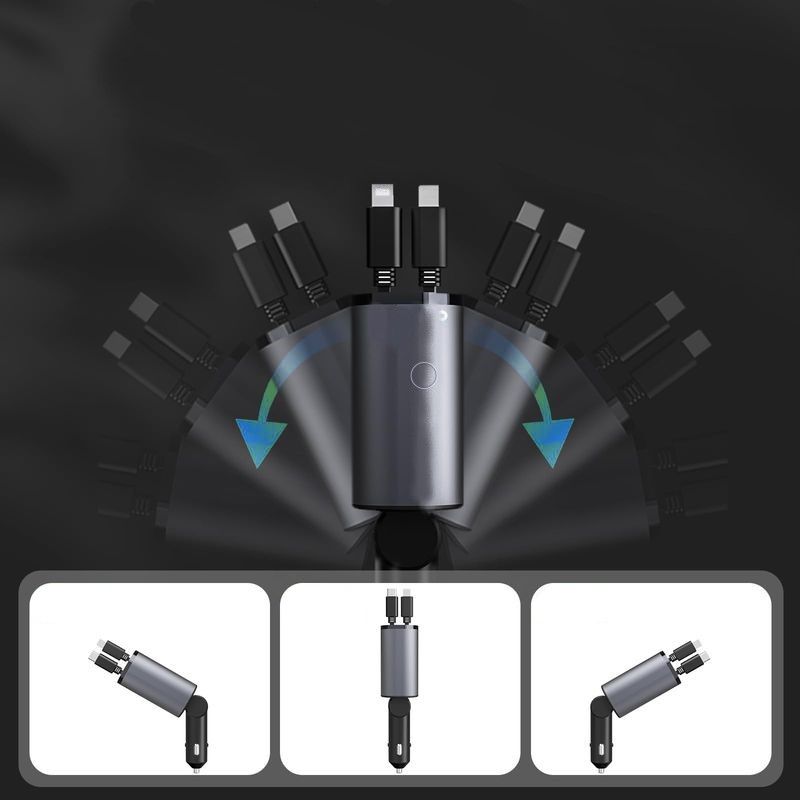 �adowarka samochodowa T-PHOX FLEXIT 4w1 86W SZARA / 3