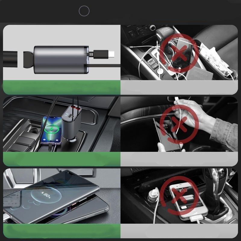 �adowarka samochodowa T-PHOX FLEXIT 4w1 86W SZARA / 5