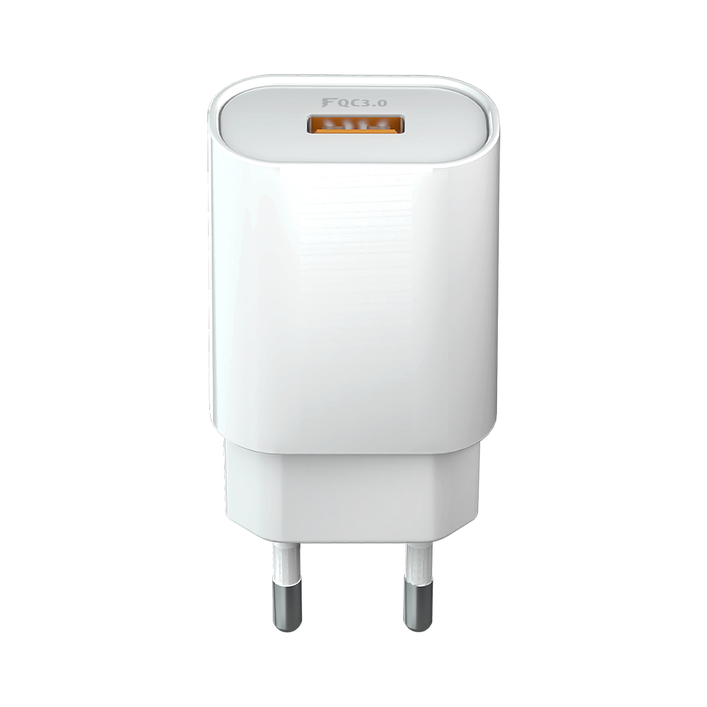 �adowarka sieciowa Forever 1x QC3.0 (18W) bia�a Core