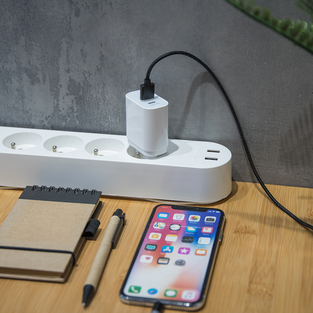 �adowarka sieciowa Forever 2x Type-C PD+QC3.0 (20W) bia�a Core / 3