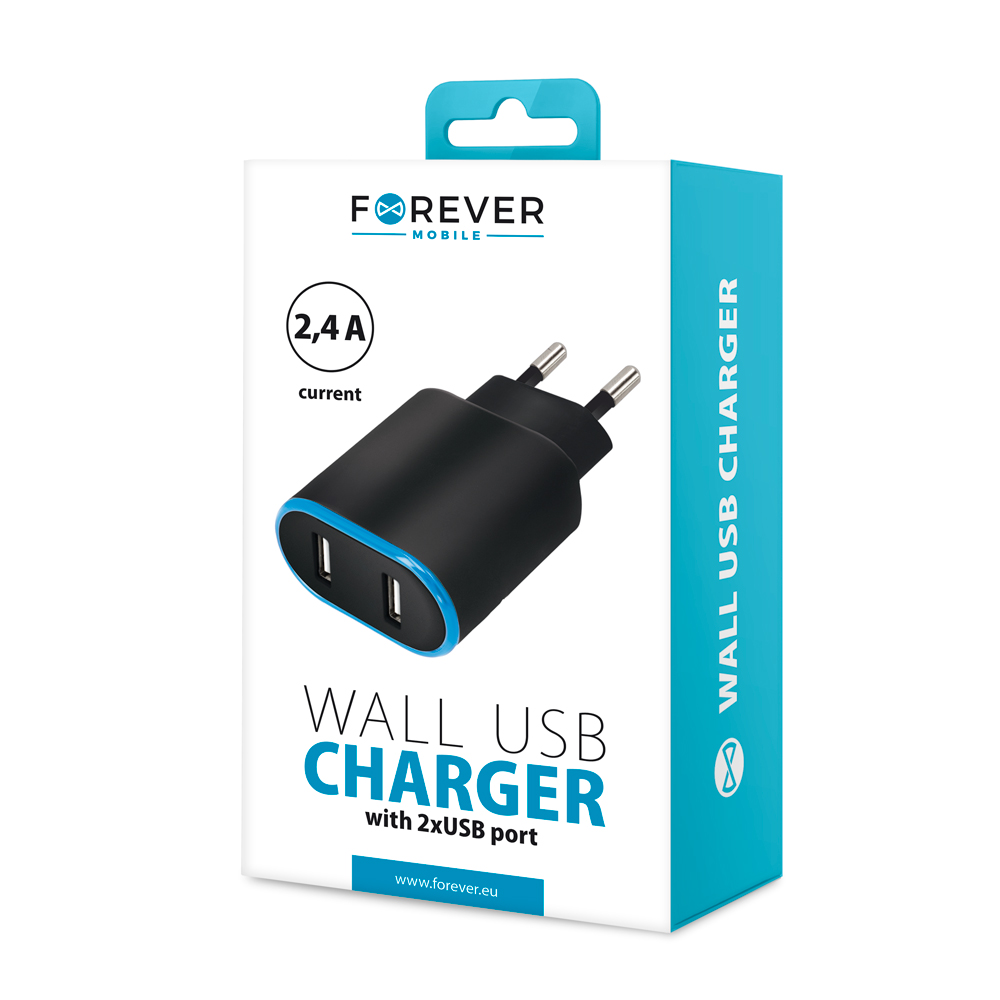 �adowarka sieciowa Forever TC-03 2xUSB 2.4A / 6