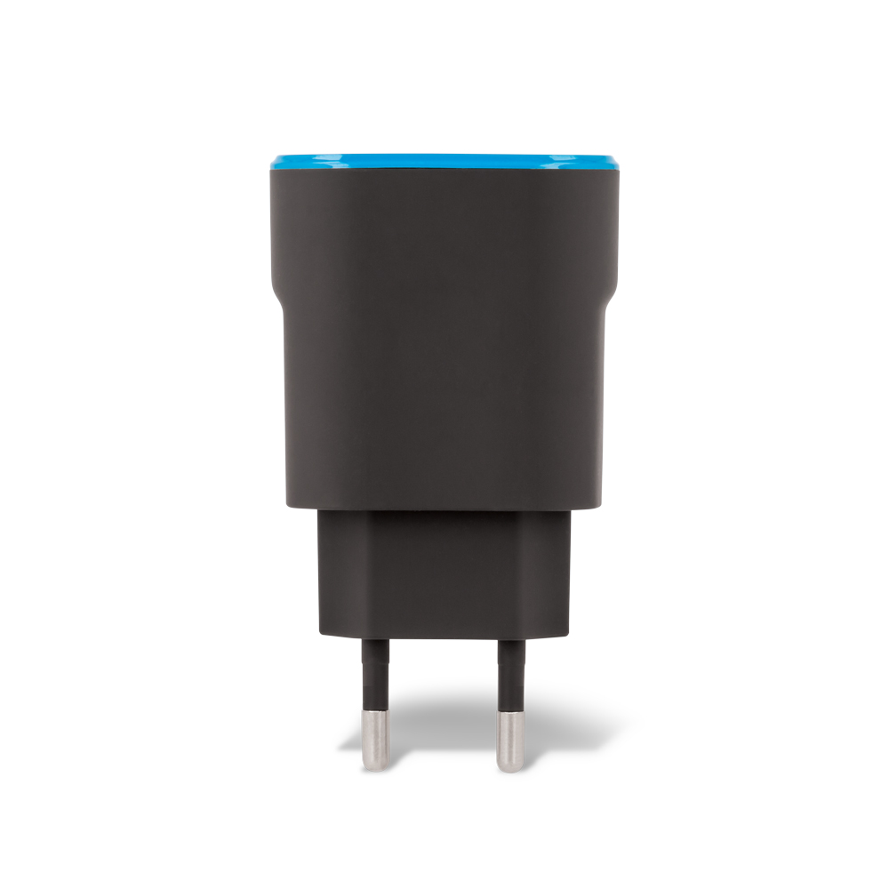 �adowarka sieciowa Forever TC-03 typ-C + USB 3,1 A czarna / 2