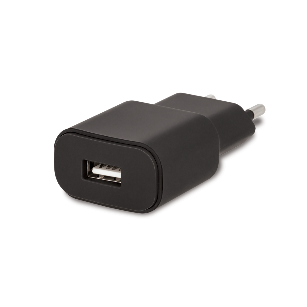 adowarka sieciowa Forever USB 1A TC-01 + kabel do iPhone 8-pin czarna / 4