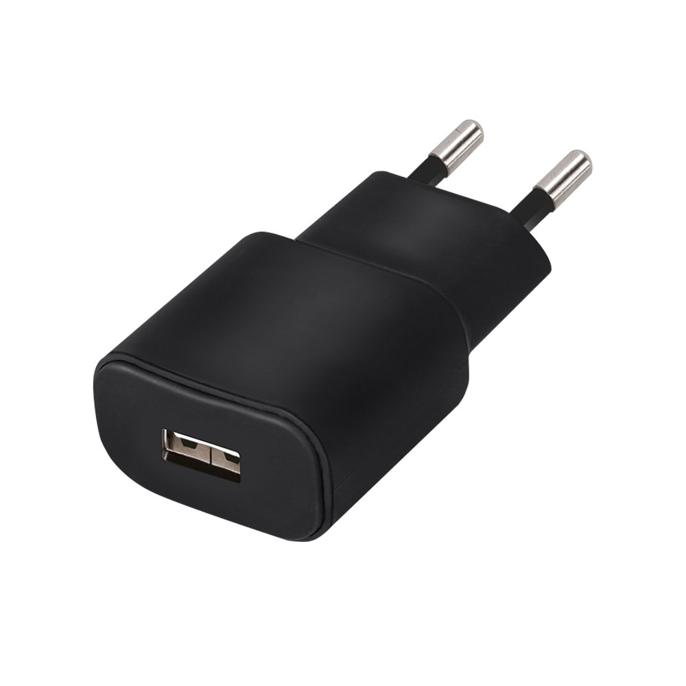 adowarka sieciowa Forever USB 1A TC-01 + kabel do iPhone 8-pin czarna / 6