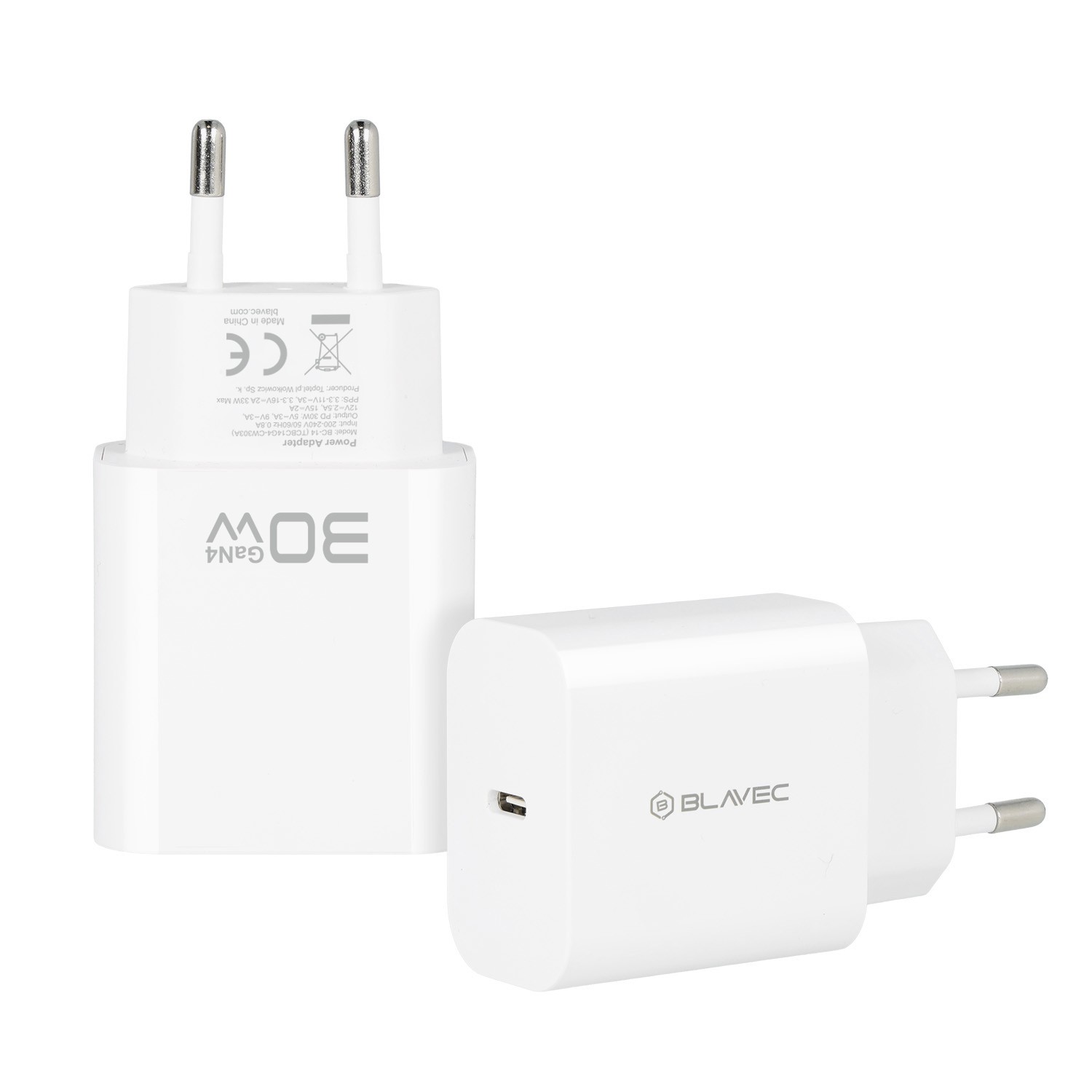 �adowarka sieciowa Blavec GaN 30W USB-C bia�a Realme Narzo 20a