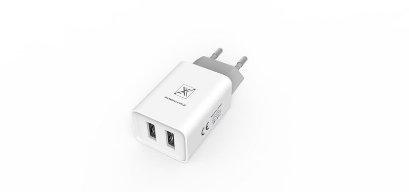 �adowarka sieciowa Maxximus Urban 2.1A Type-C, 2xUSB / 2