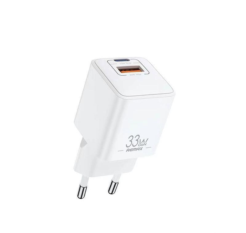 �adowarka sieciowa REMAX BATT SERIES PD QC 33W RP-U26 1xUSB + 1xUSB-C WHITE