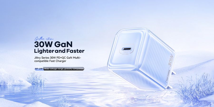 �adowarka sieciowa REMAX JILTRY SERIES 30W USB-C QC PD RP-U91 PURPLE / 2