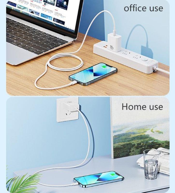 �adowarka sieciowa REMAX PRIME II SERIES 20W RP-U5 + KABEL USB-C/LIGHTNING 1M / 4