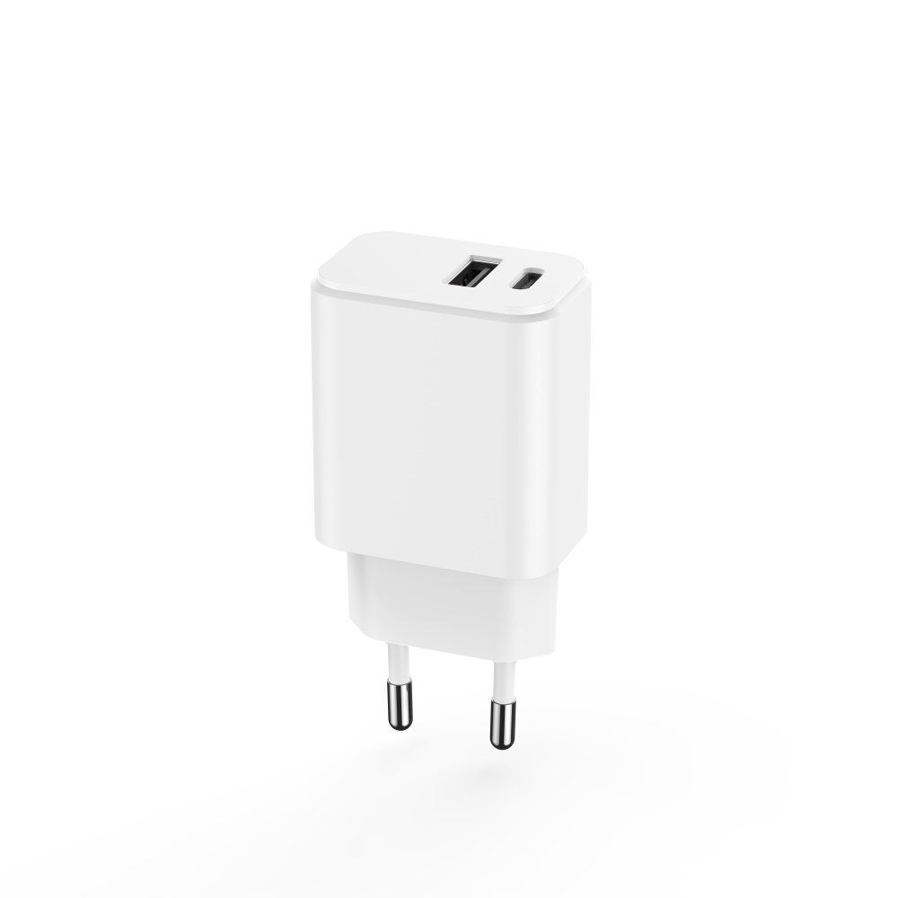 �adowarka sieciowa Setty USB + USB-C 3A 20W bia�a / 4