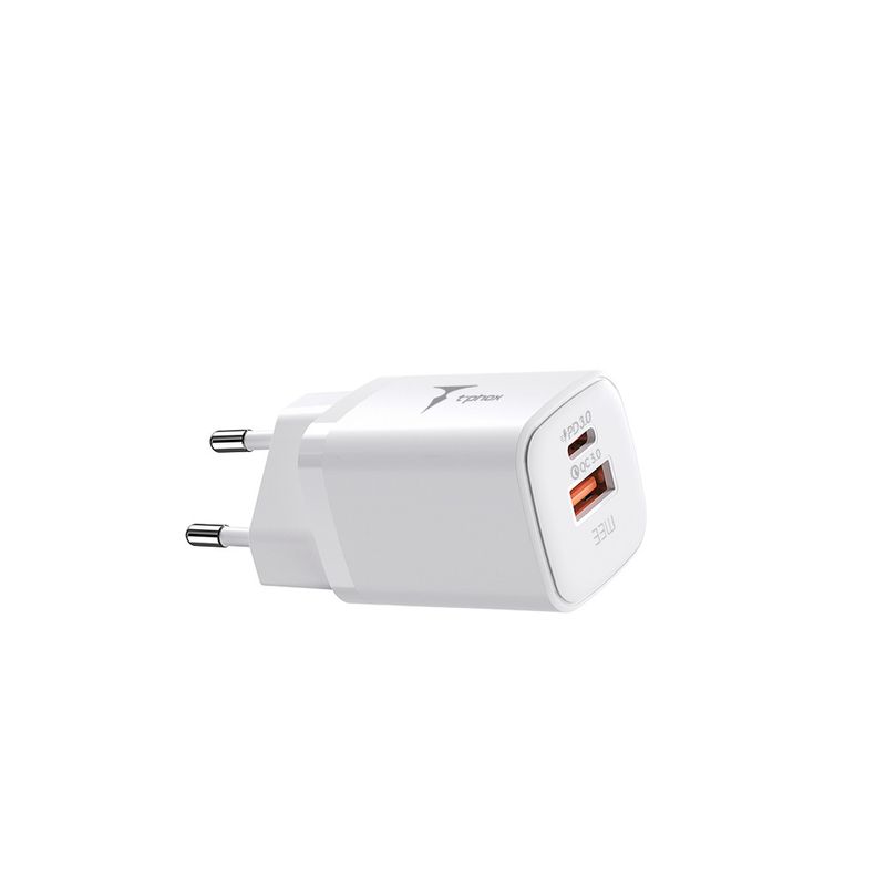 �adowarka sieciowa T-PHOX HANDY SERIES 33W T-PP08 USB/USB-C WHITE / 2