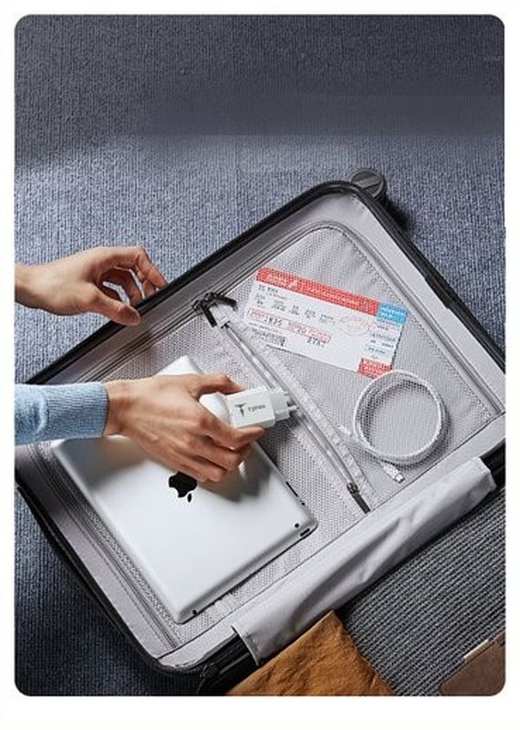 �adowarka sieciowa T-PHOX ISPEED 20W + KABEL USB-C/USB-C WHITE / 4