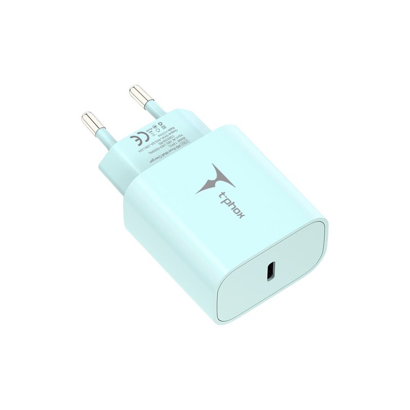�adowarka sieciowa T-PHOX MODERATE SERIES T-PP11 20W + KABEL USB-C/USB-C 60W GREEN / 3