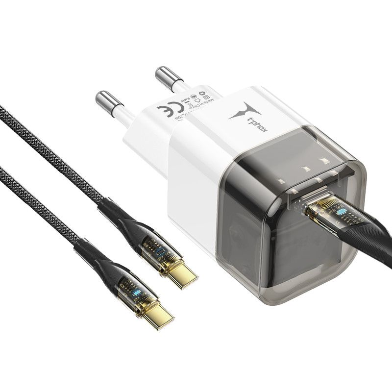 �adowarka sieciowa T-PHOX X-POWER T-PP10 20W USB-C BLACK / 4