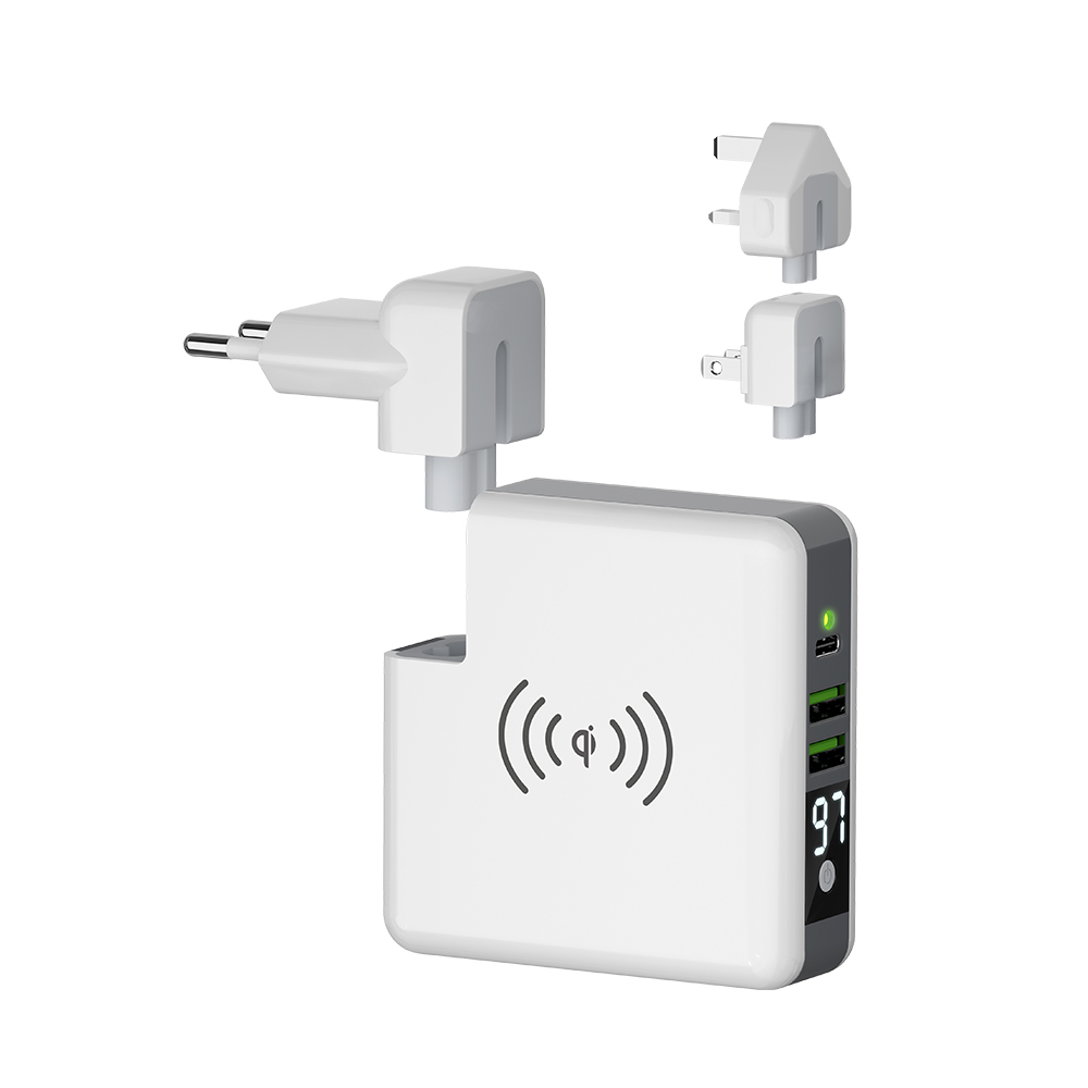 �adowarka sieciowa z bezprzewodowym power bankiem 6700mAh Forever Core / 3