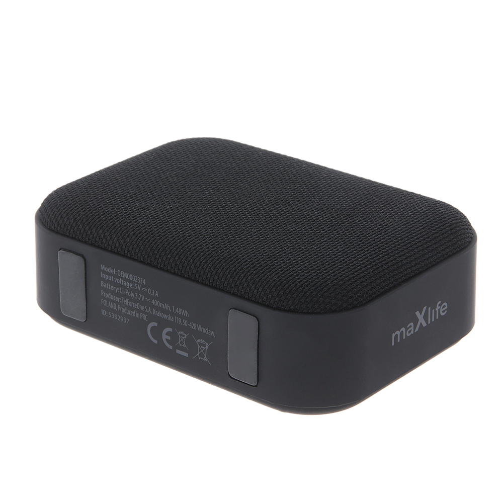Maxlife g�o�nik Bluetooth MXBS-03 3W czarny / 6