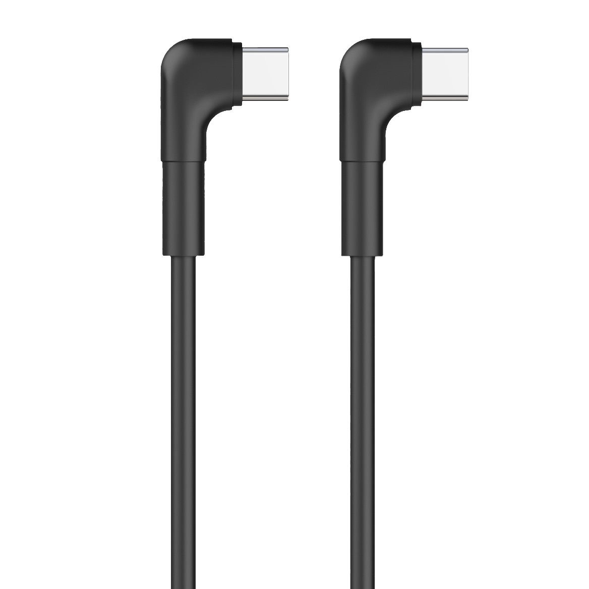 Maxlife kabel k�towy MXUC-09 USB-C - USB-C 1,0 m 60W czarny