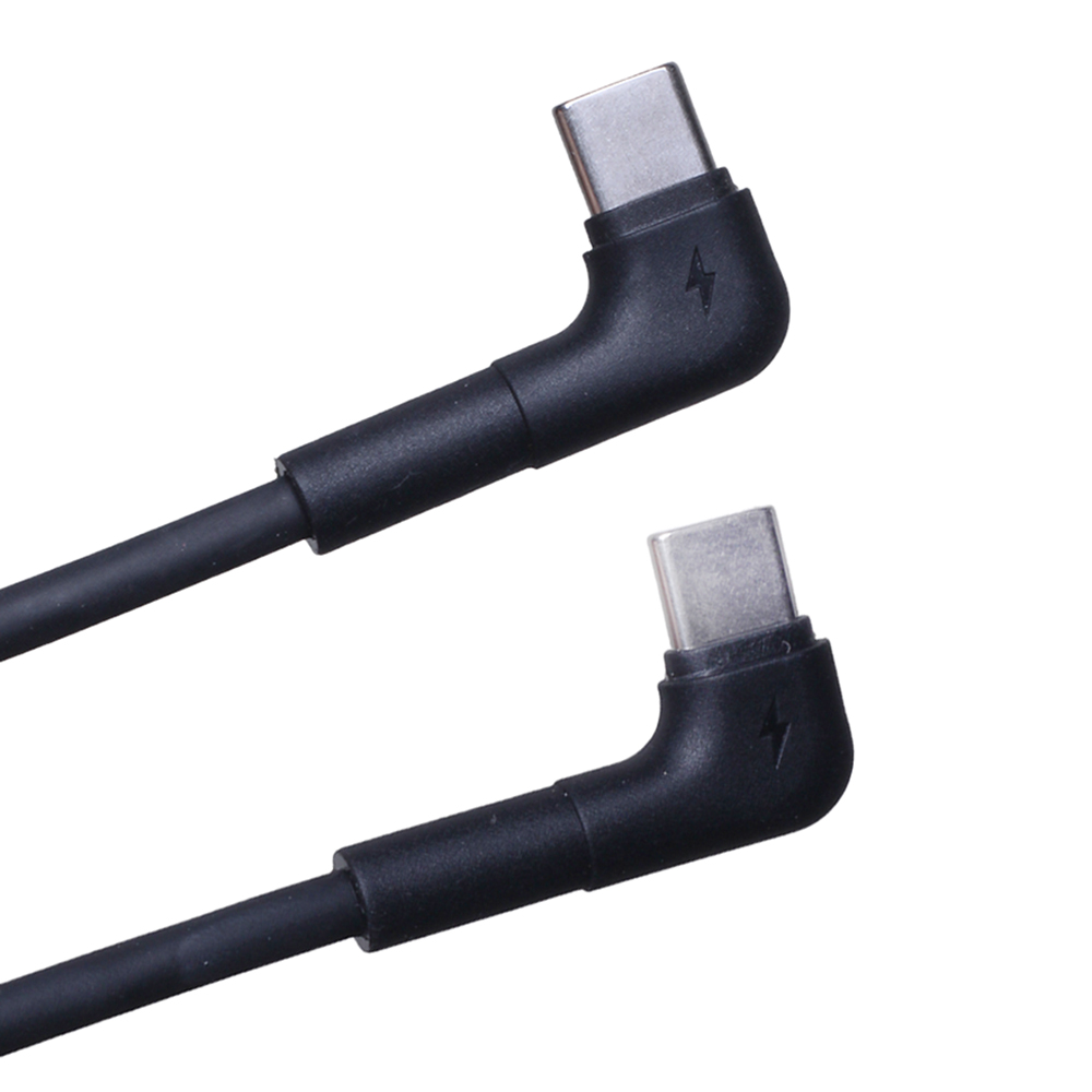Maxlife kabel ktowy MXUC-09 USB-C - USB-C 1,0 m 60W czarny / 2
