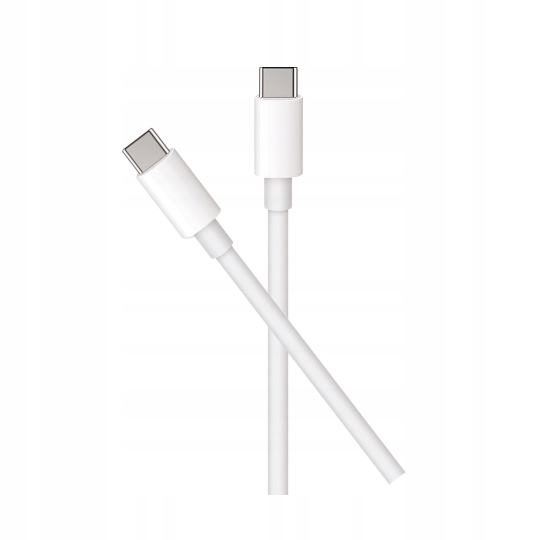 D�ugi kabel USB C - USB-C do szybkiego �adowania telefonu 2 metry elastyczny wytrzyma�y 200cm bia�y Samsung Galaxy A96 Global / 3