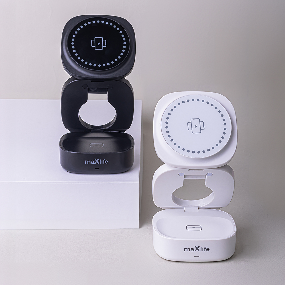 Maxlife �adowarka bezprzewodowa magnetyczna MXWC-06 15W bia�a 3w1 / 11