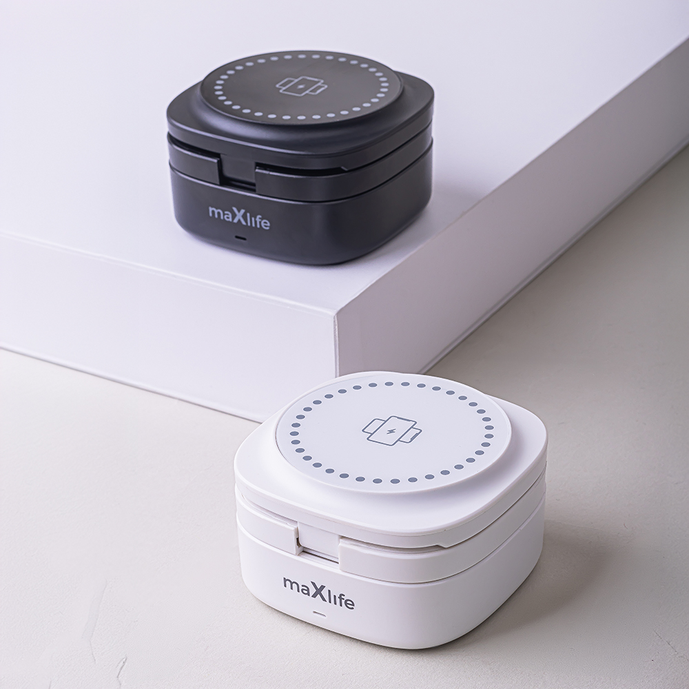 Maxlife �adowarka bezprzewodowa magnetyczna MXWC-06 15W bia�a 3w1 / 12