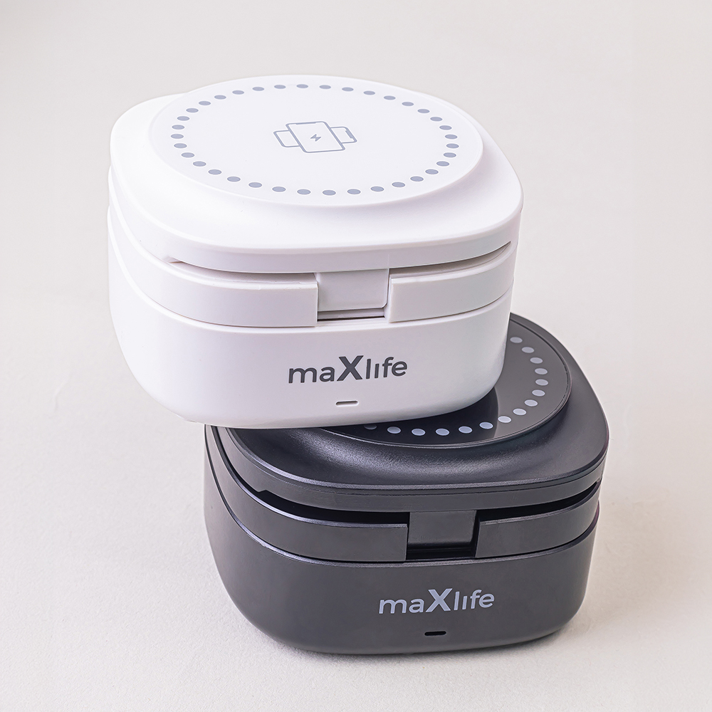 Maxlife �adowarka bezprzewodowa magnetyczna MXWC-06 15W czarna 3w1 / 12