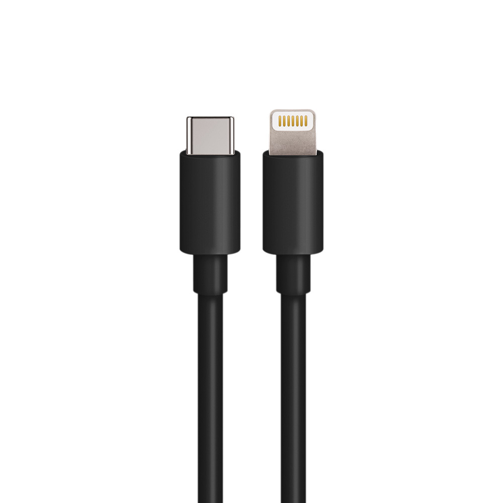 Maxlife �adowarka samochodowa PD QC MXCC-04 1x USB-C 1x USB 20W czarna + kabel USB-C - Lightning 27W / 6