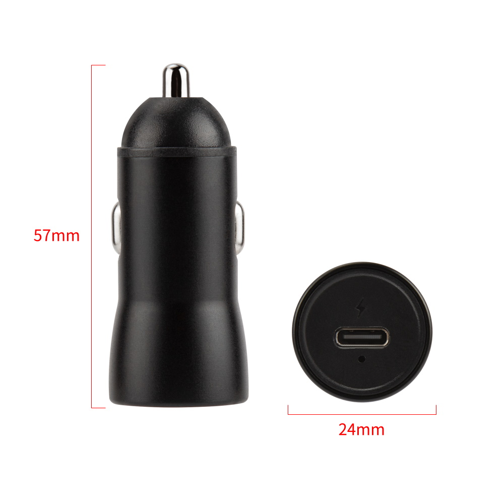 Maxlife �adowarka samochodowa PD3.0 MXCC-04 1x USB-C 20W czarna / 3