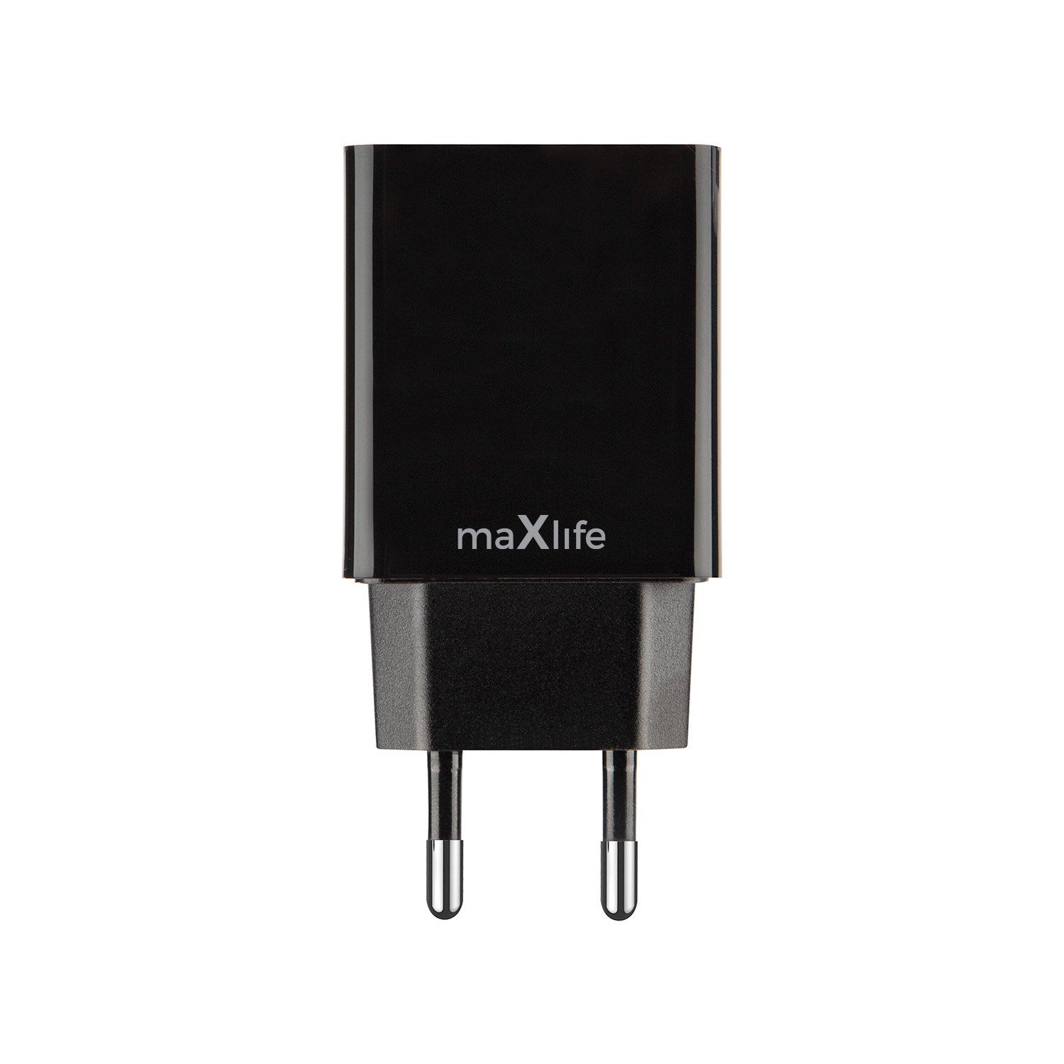 Maxlife �adowarka sieciowa MXTC-12 2x USB 4,8A czarna / 2