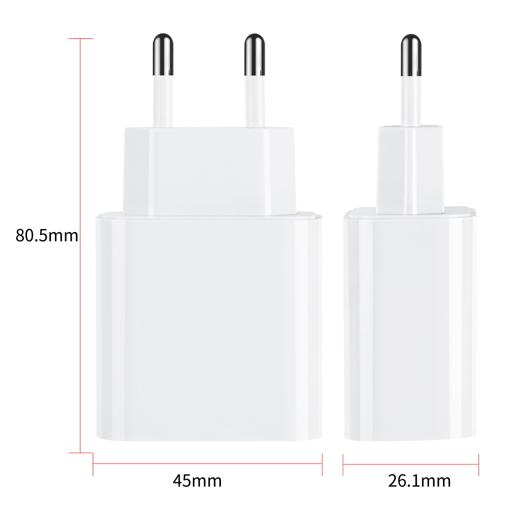 Maxlife �adowarka sieciowa PD MXTC-05 1x USB-C 20W bia�a / 2