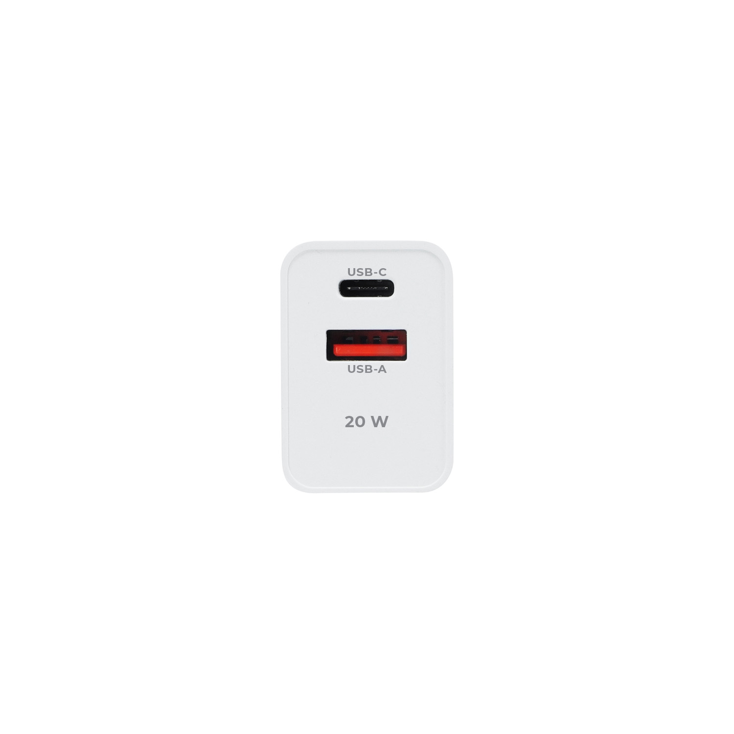 Maxlife �adowarka sieciowa PD QC MXTC-13-20AC 1x USB-C 1x USB 20W bia�a / 4