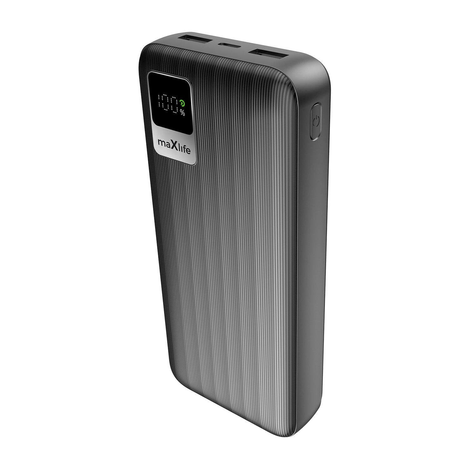 Maxlife power bank MXPB-07 20000 mAh czarny